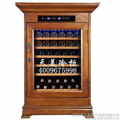廣東天美冷柜冷藏木桶生產(chǎn)廠家加工定做紅酒柜 圖片_高清圖_細節(jié)圖-深圳市天美制冷設(shè)備 -
