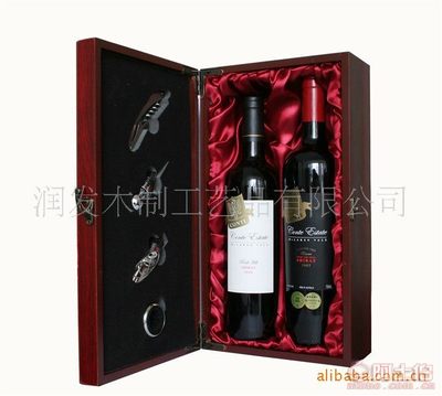 【供應木盒白酒木盒紅酒木盒曹縣木盒廠家紅酒禮盒包裝】曹縣潤發木制工藝品廠 - 產品庫